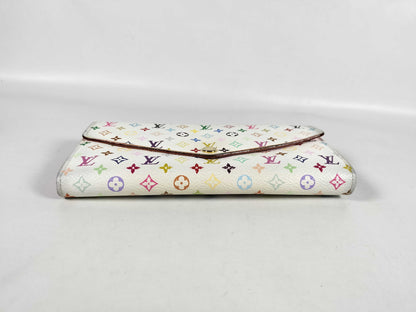 LOUIS VUITTON Monogram Multicolor Vuitton Sara Multicolor M60667 CT2174 Wallet
