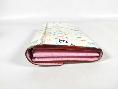 LOUIS VUITTON Monogram Multicolor Vuitton Sara Multicolor M60667 CT2174 Wallet