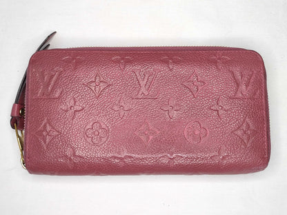 LOUIS VUITTON Monogram Unplanted Vuitton Zippy Wallet Unplanted M62214 TN3147 Wallet
