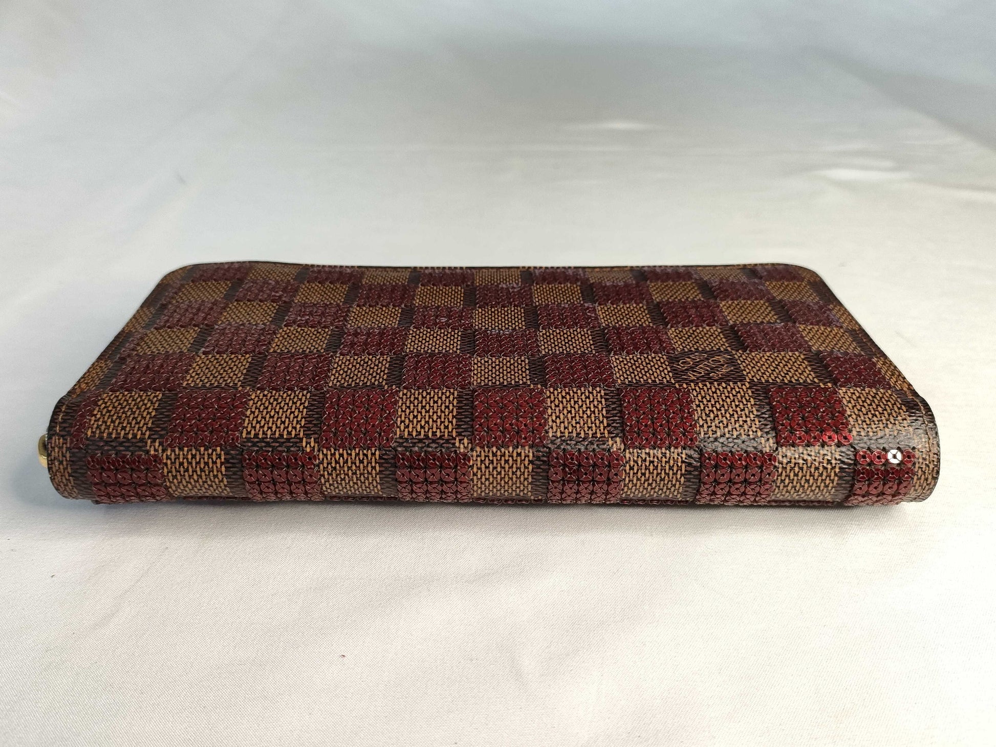 LOUIS VUITTON Damier Vuitton Zippy Wallet Damier Piet Sequin N63174 CA1183 Wallet
