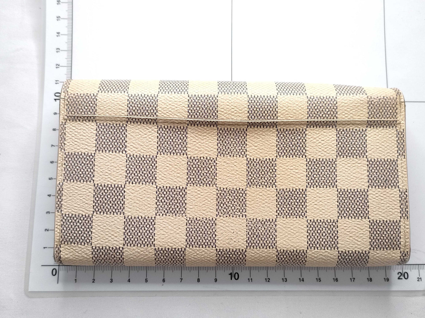 LOUIS VUITTON Damier Azure Vuitton Sara Damierzul N63208 CT3104 Wallet