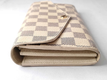 LOUIS VUITTON Damier Azure Vuitton Sara Damierzul N63208 CT3104 Wallet