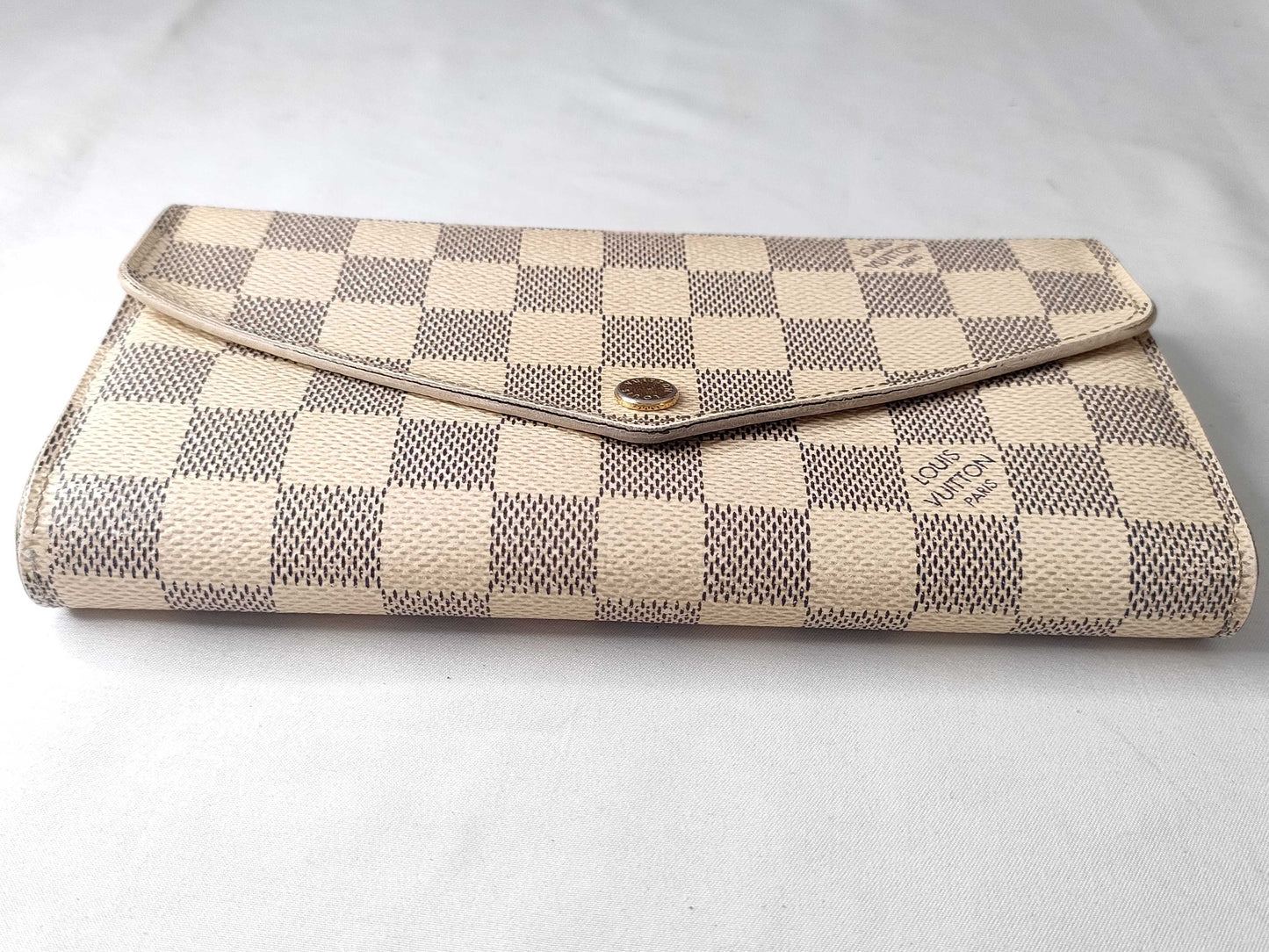 LOUIS VUITTON Damier Azure Vuitton Sara Damierzul N63208 CT3104 Wallet