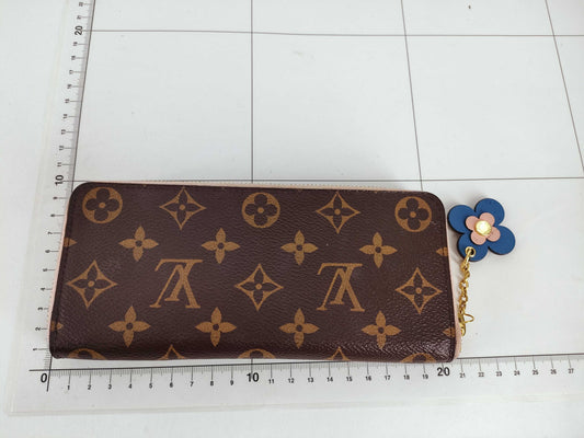 LOUIS VUITTON Monogram Vuitton Clemence Monogram Flower M63896 GI0169 Wallet