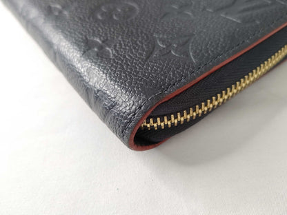 LOUIS VUITTON Monogram Unplanted Vuitton Zippy Wallet Marine Rouge M62121 SP4188 Wallet