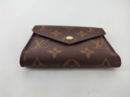 LOUIS VUITTON Monogram Vuitton Victorine Rose Ballerine M62360 FH3210 Wallet