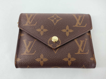 LOUIS VUITTON Monogram Vuitton Victorine Rose Ballerine M62360 FH3210 Wallet