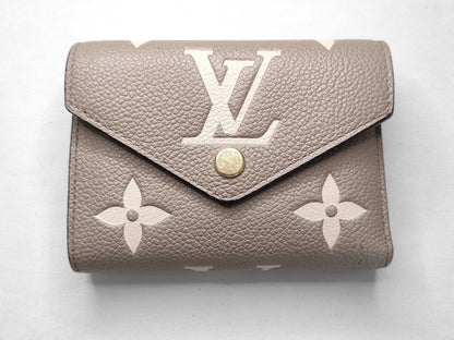 LOUIS VUITTON Monogram Unplanted Vuitton Victorine Amplified Bicolor M81861 Wallet
