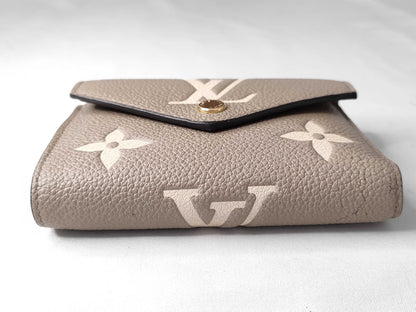 LOUIS VUITTON Monogram Unplanted Vuitton Victorine Amplified Bicolor M81861 Wallet