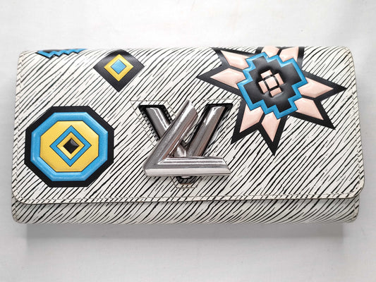 LOUIS VUITTON Epi Vuitton Twist Epi M61491 TN2165 Wallet