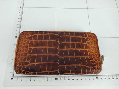 LOUIS VUITTON Vuitton Zippy Wallet Crocodile AS2028 Wallet