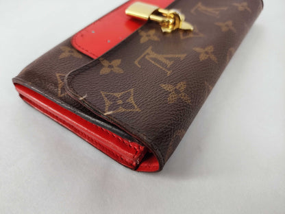 LOUIS VUITTON Monogram Vuitton Flower Coccurico M62566 CA1148 Wallet