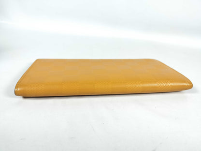 LOUIS VUITTON Damier Anfini Vuitton Brazza Damier Anfini N63146 SP0123 Wallet