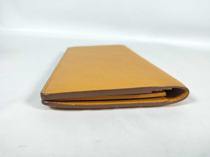 LOUIS VUITTON Damier Anfini Vuitton Brazza Damier Anfini N63146 SP0123 Wallet