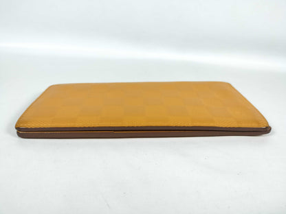 LOUIS VUITTON Damier Anfini Vuitton Brazza Damier Anfini N63146 SP0123 Wallet