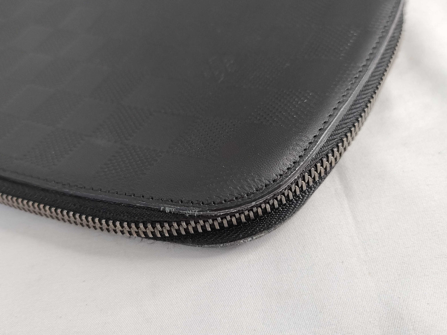 LOUIS VUITTON Damier Anfini Vuitton Atol Damier Anfini N41380 MI4165 Wallet