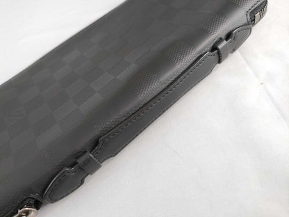LOUIS VUITTON Damier Anfini Vuitton Atol Damier Anfini N41380 MI4165 Wallet
