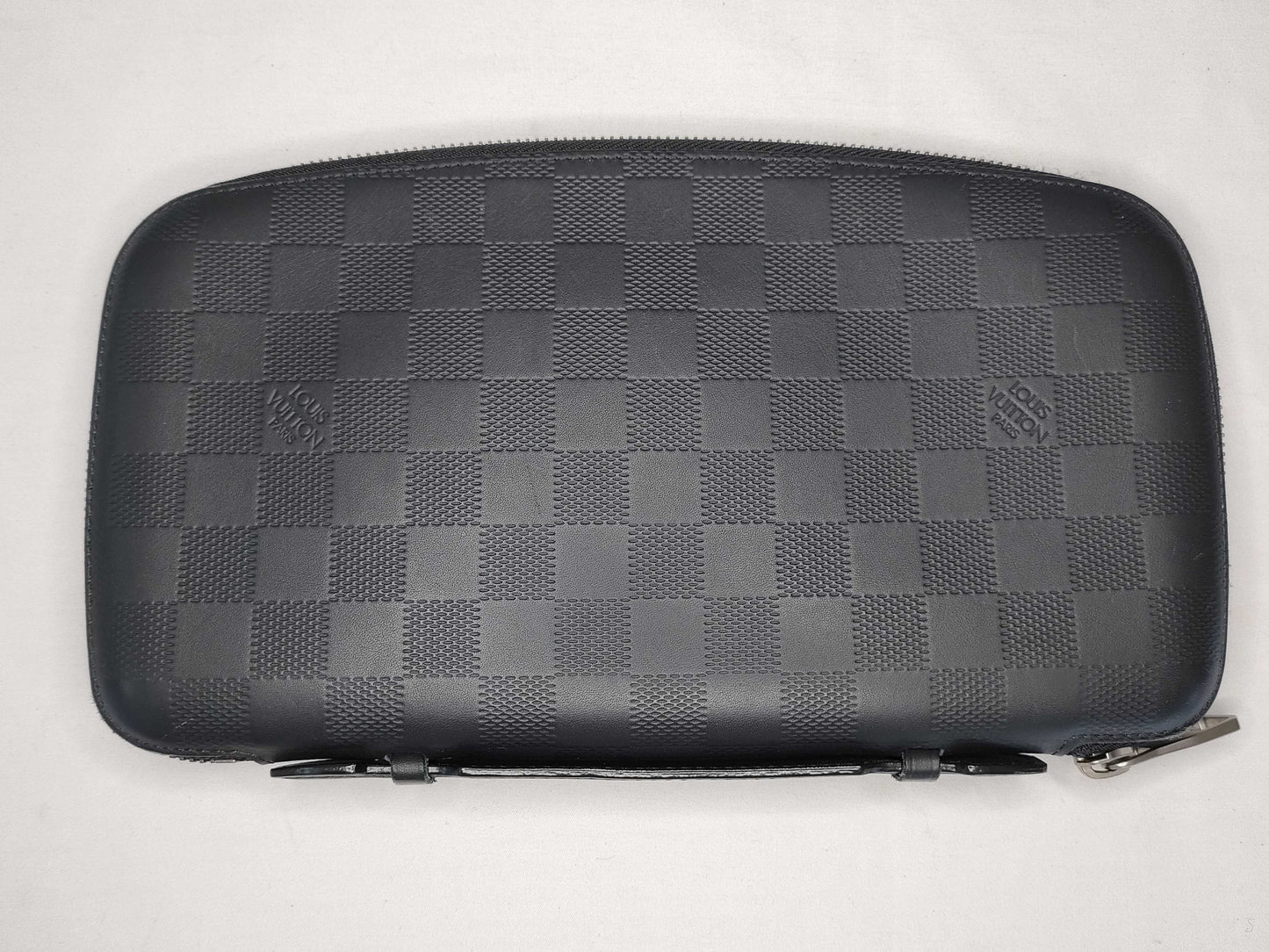 LOUIS VUITTON Damier Anfini Vuitton Atol Damier Anfini N41380 MI4165 Wallet