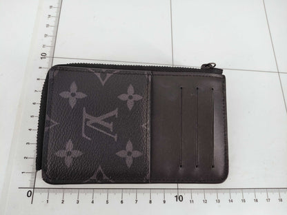 LOUIS VUITTON Monogram Unplant Vuitton Trunk Fragment Case Eclipse M80556 RFID Card Case, Pass Case, Business Card Holder
