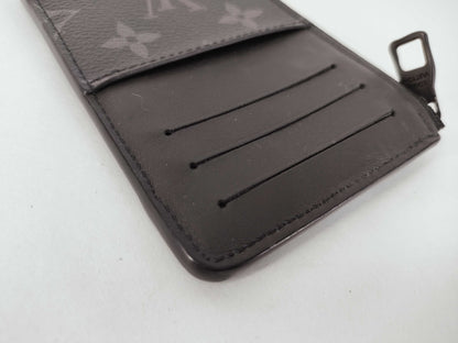 LOUIS VUITTON Monogram Unplant Vuitton Trunk Fragment Case Eclipse M80556 RFID Card Case, Pass Case, Business Card Holder