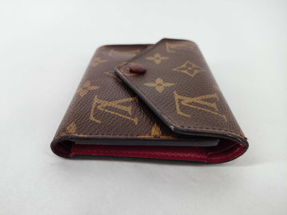 LOUIS VUITTON Monogram Vuitton Victorine Fuchsia M14120 NZ2189 Wallet