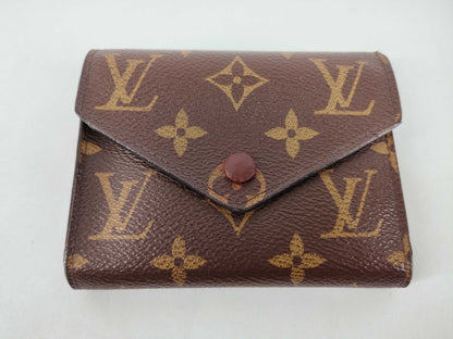 LOUIS VUITTON Monogram Vuitton Victorine Fuchsia M14120 NZ2189 Wallet