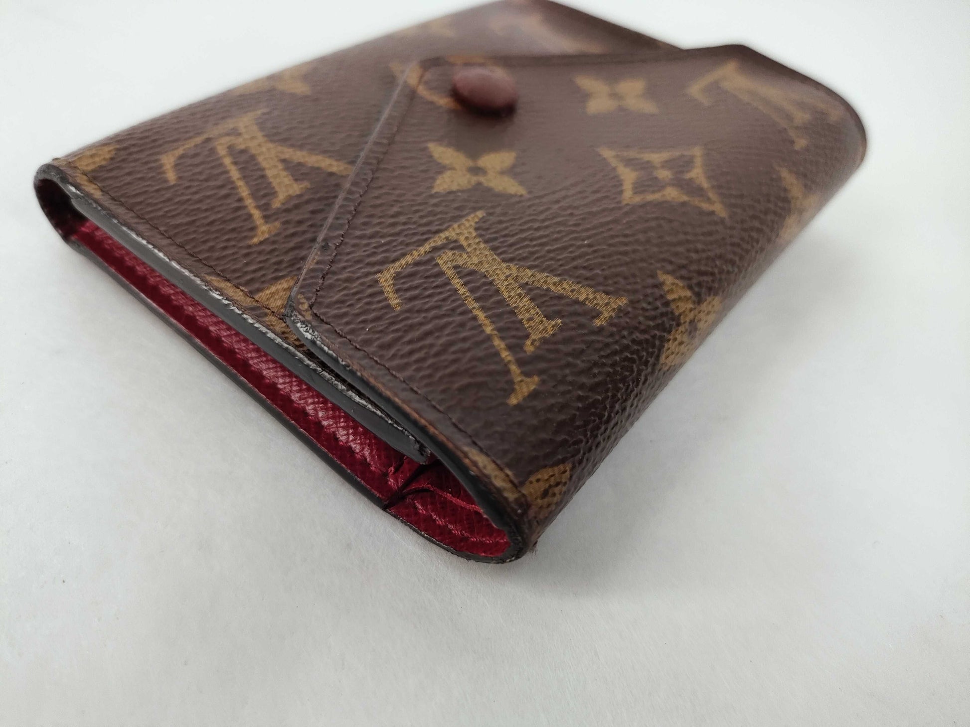LOUIS VUITTON Monogram Vuitton Victorine Fuchsia M14120 NZ2189 Wallet