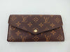 LOUIS VUITTON Monogram Vuitton Sara Monogram Fuchsia M62234 RFID Wallet