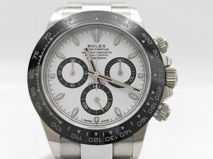 ROLEX 116500LN 66X12081 White Dial Oyster Breath Men's Watch