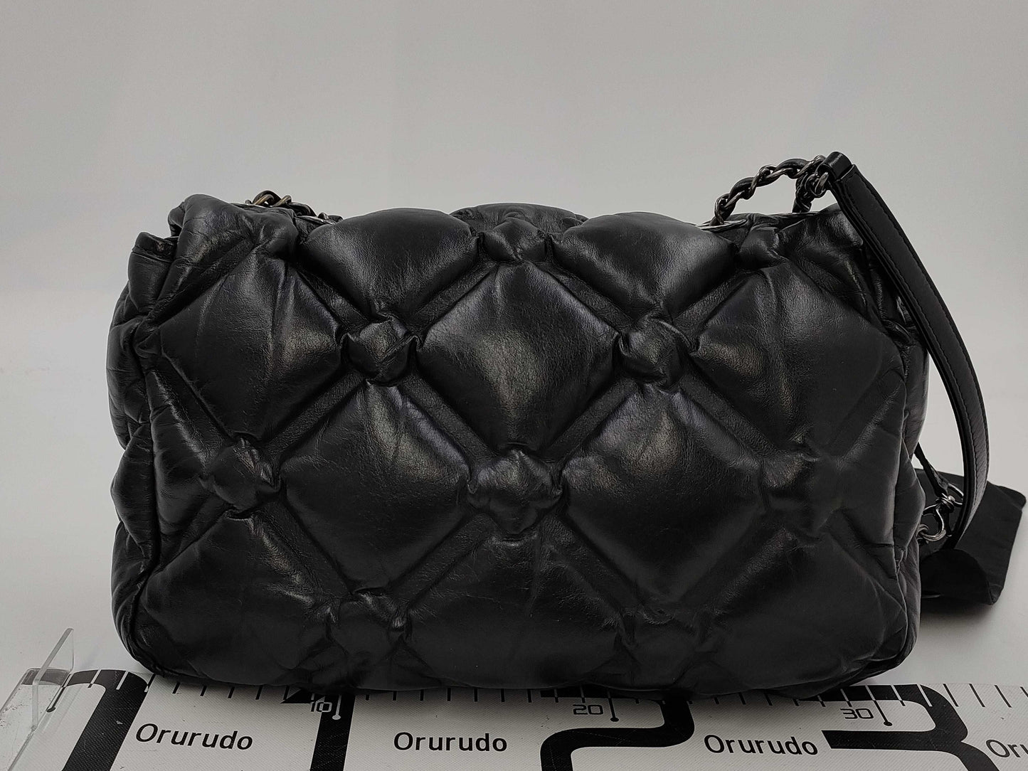 CHANEL Bubble Quilted Chain Shoulder Bag Matlasse 23rd Series Shoulder Bag