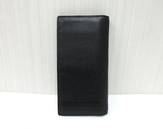 COACH Leather Bi-Fold Long Wallet Wallet