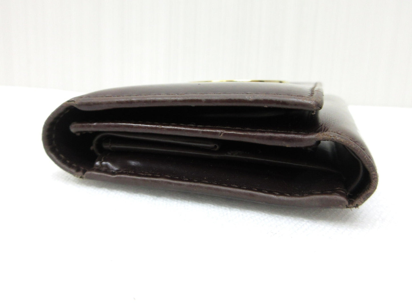 GUCCI Gucci 262972 Patent GG Leather Bi-Fold Wallet