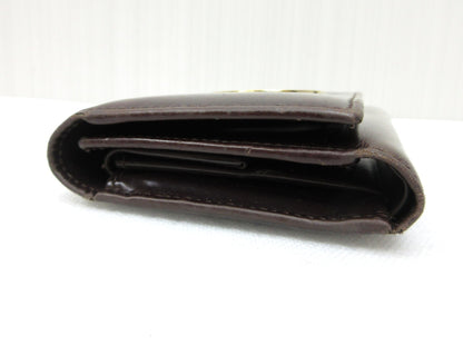 GUCCI Gucci 262972 Patent GG Leather Bi-Fold Wallet