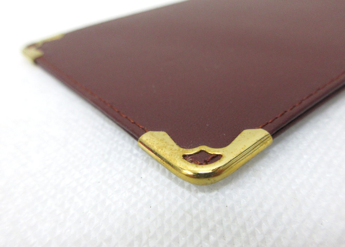 Cartier Mastline Leather Glasses Case Eyeglass Case Glasses Case Eyeglass Case Bordeaux Other Accessories