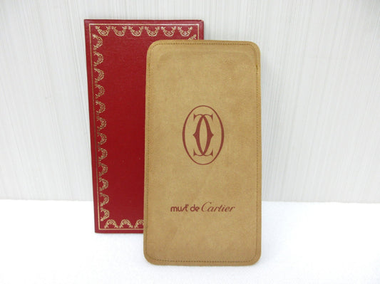 Cartier Cartier Must Glasses Case Eyeglass Case Glasses Case Other Accessories