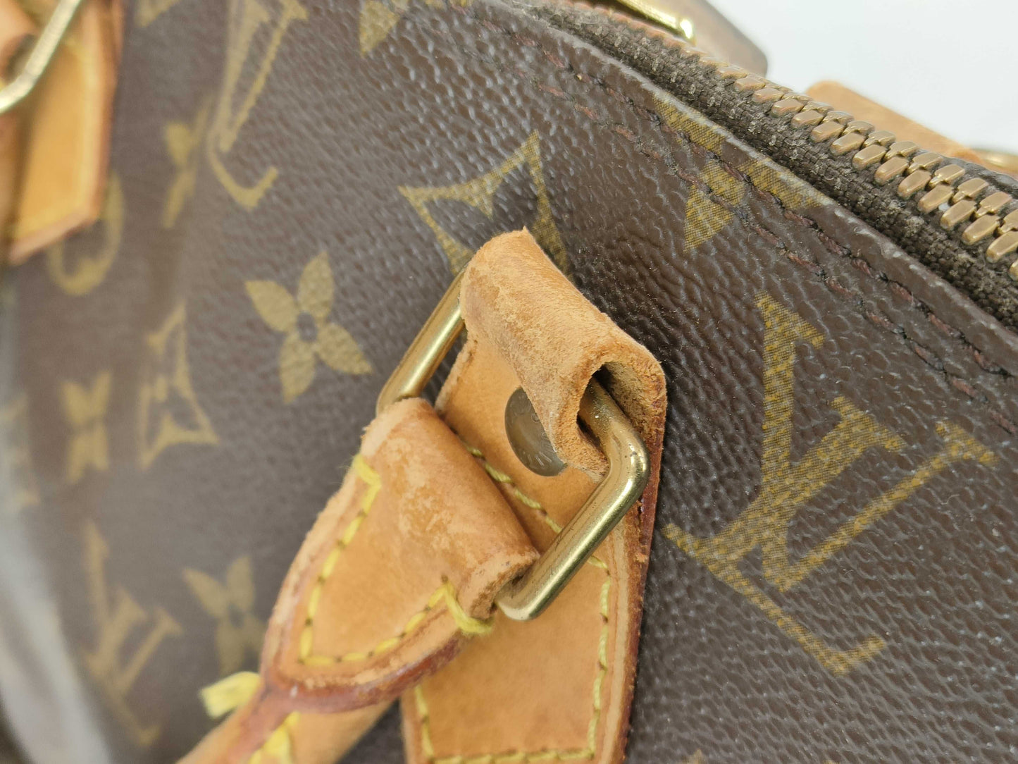 LOUIS VUITTON Monogram Vuitton Alma PM M53151 Monogram Handbag Handbag Handbag