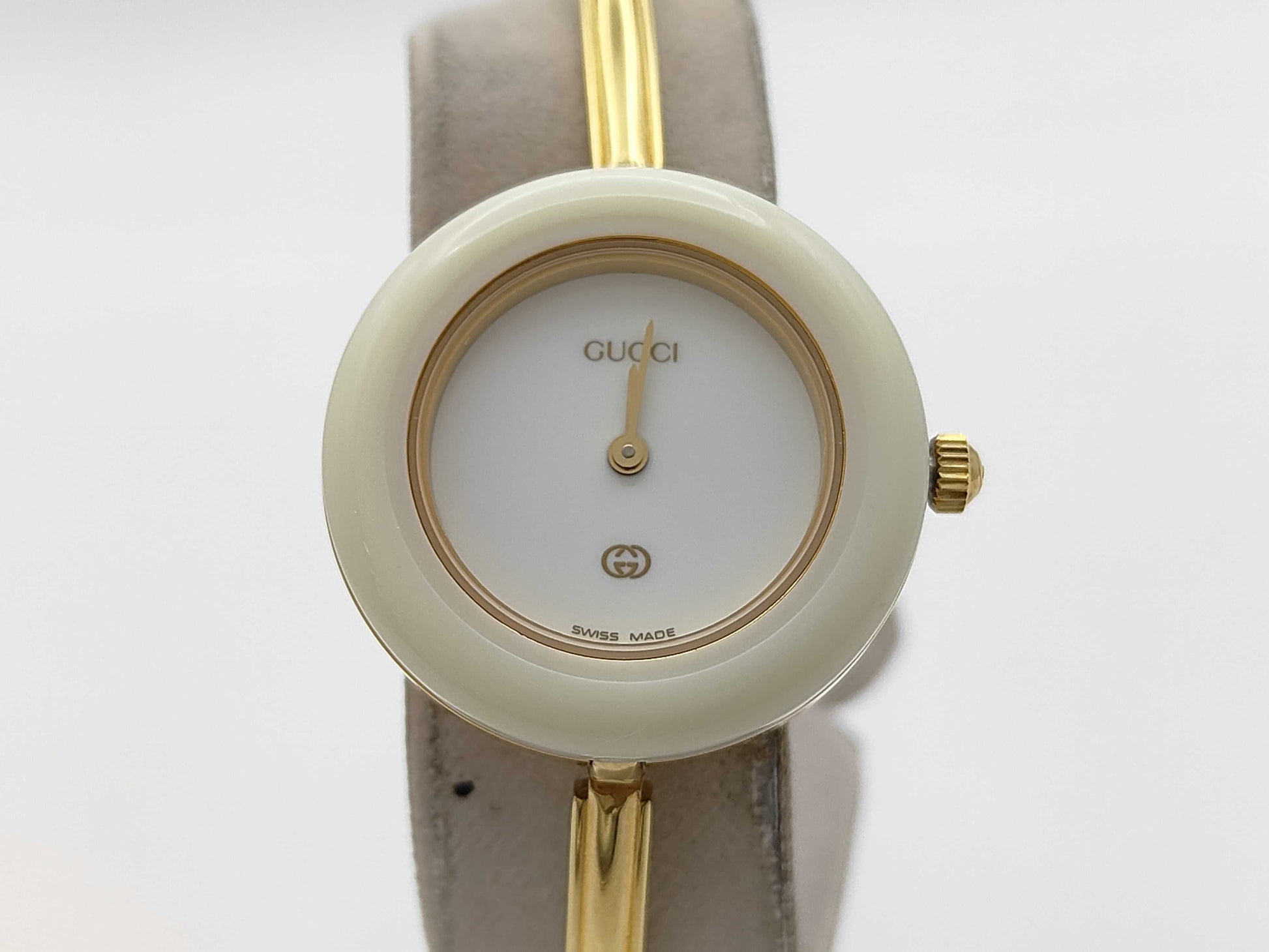 GUCCI Changebezel 1100-L 0381345 Quartz Women's Watch