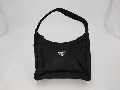 PRADA Nylon One Shoulder Bag Tote Bag Black Handbag