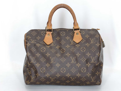 LOUIS VUITTON Monogram Vuitton Speedy 30 M41108 Monogram Handbag Handbag Handbag
