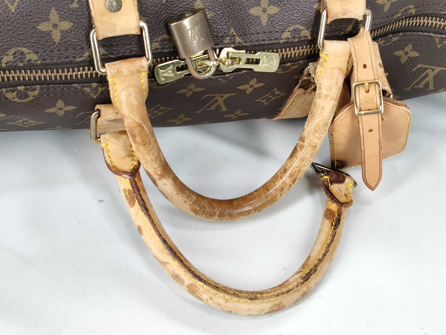 LOUIS VUITTON Monogram Vuitton Keypol 55 M41424 Monogram Boston Bag Boston Bag