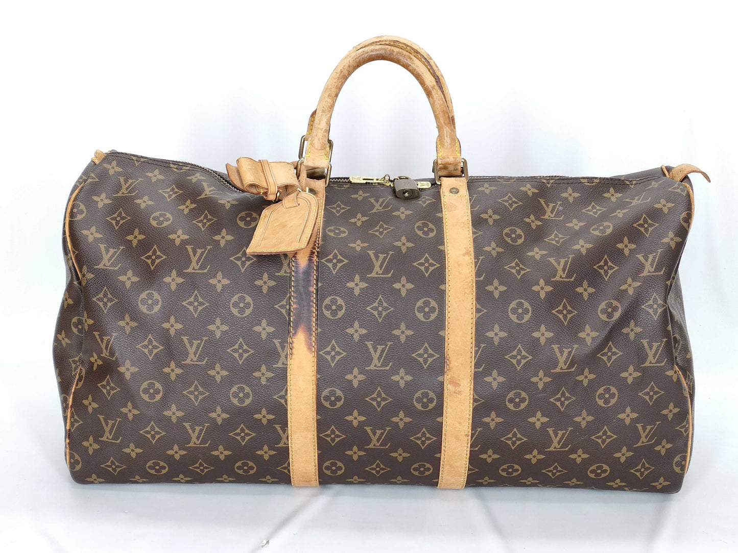 LOUIS VUITTON Monogram Vuitton Keypol 55 M41424 Monogram Boston Bag Boston Bag