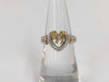 Tiffany & Co. Heart Ribbon Ring 925/750 3.5g Ring