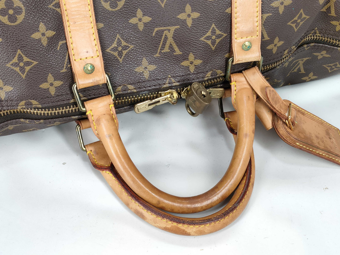 LOUIS VUITTON Monogram Vuitton Monogram Keypol 55 M41424 Handbag Boston Boston Bag