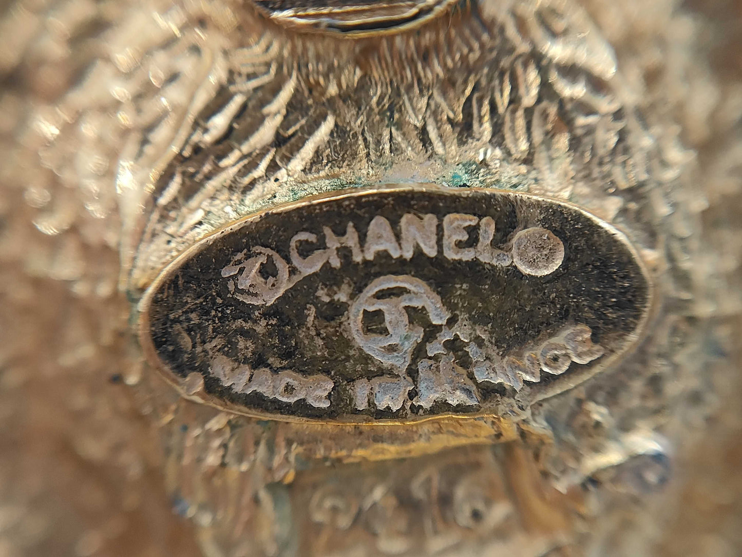 CHANEL Faux Pearl Earrings Earrings