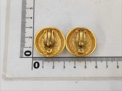 CHANEL Faux Pearl Earrings Earrings