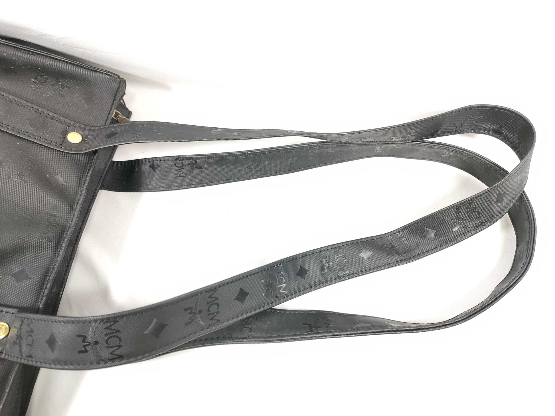 MCM MCM Visetos Tote Bag Black Tote Bag