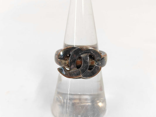 CHANEL 01P Coco Mark Ring Ring