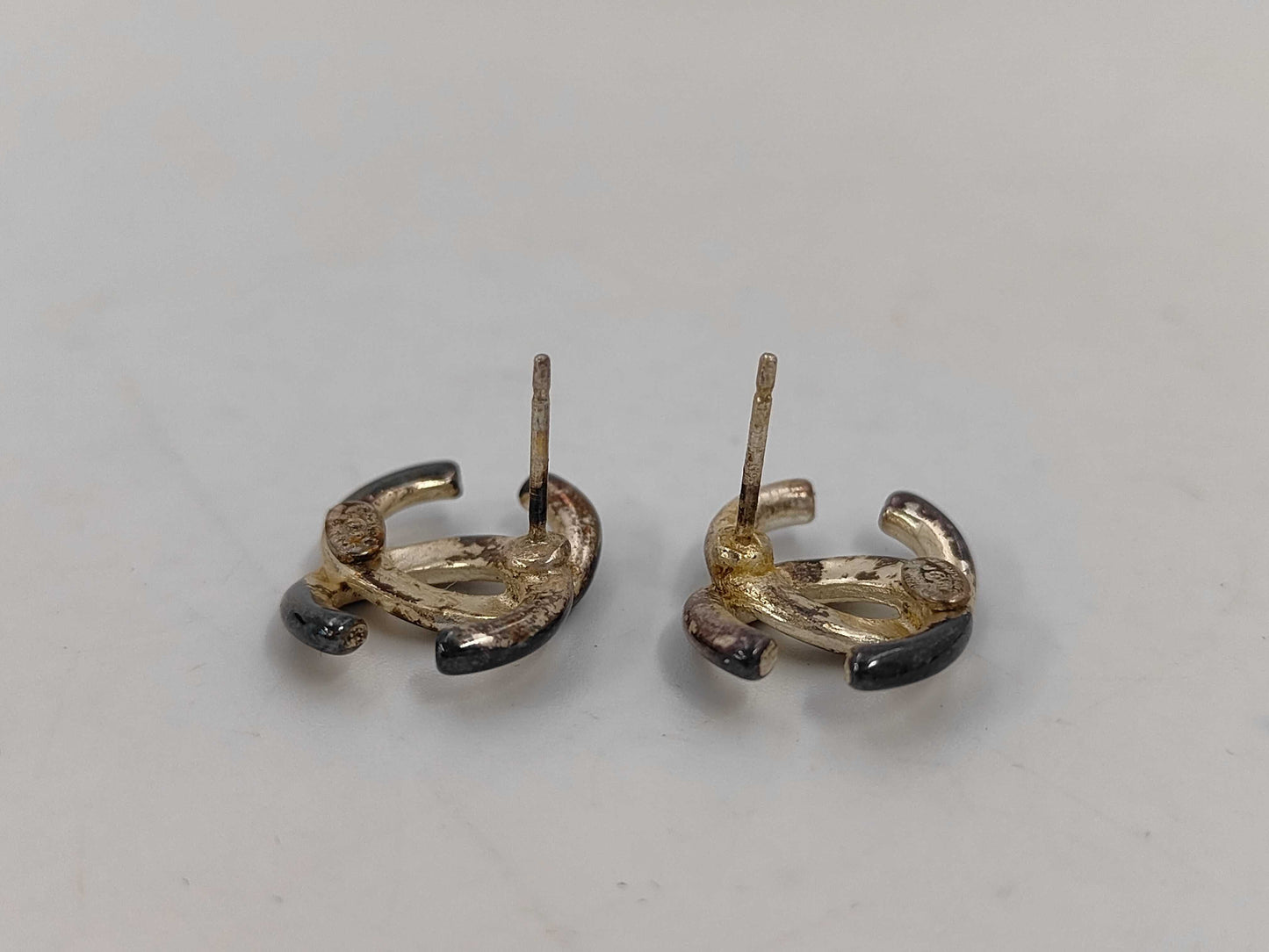 CHANEL 01P Earrings Coco Mark Earrings