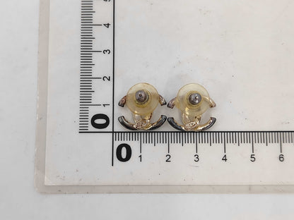 CHANEL 01P Earrings Coco Mark Earrings