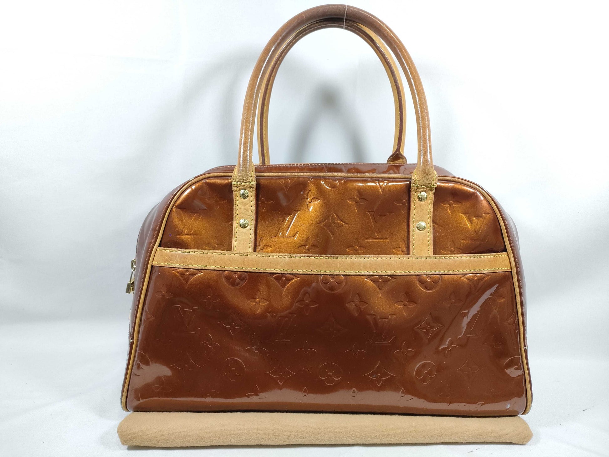 LOUIS VUITTON Verni Vuitton Verni Tompkin Square M91103 Handbag